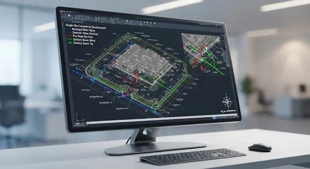 Single-Site Commercial Development