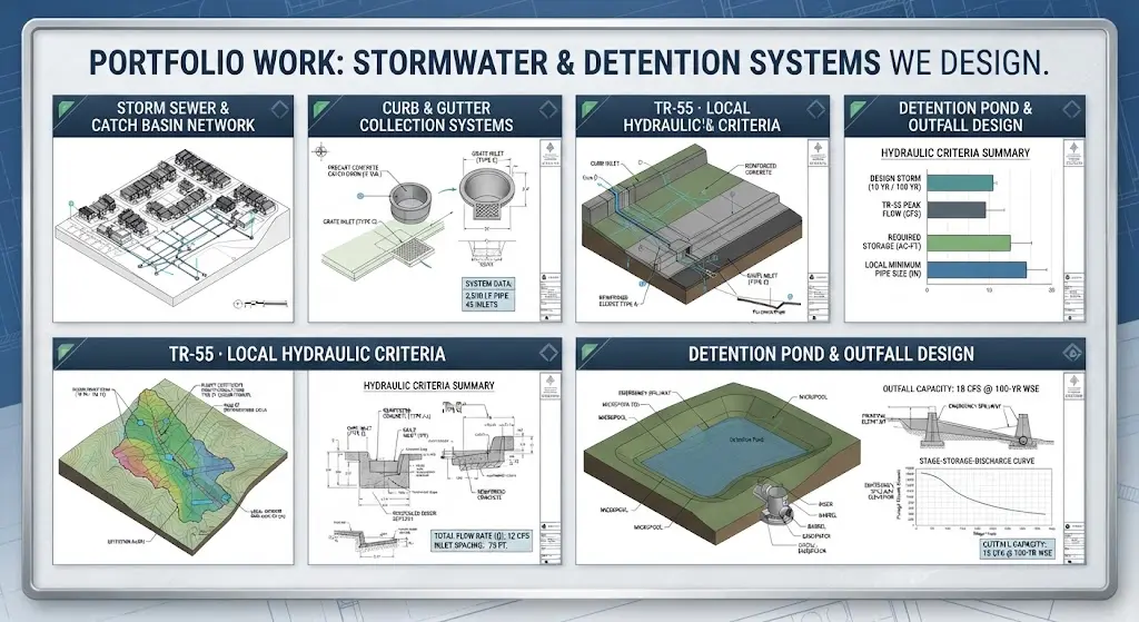 Storm Sewer & Catch Basin Network
