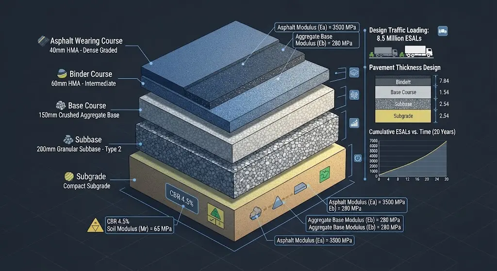 Subgrade & Thickness Calculation Package