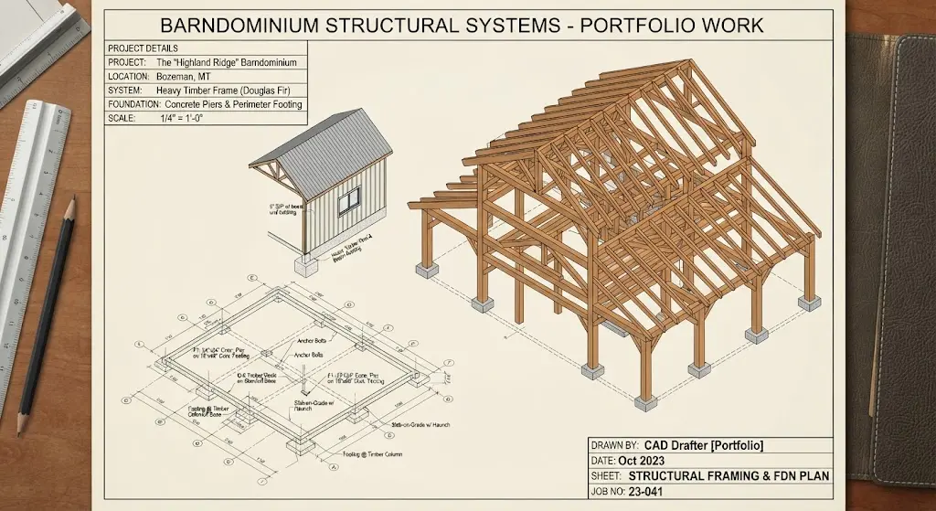Timber Frame Barndominium