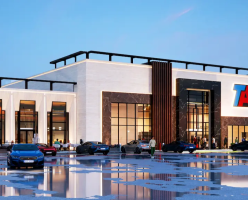 Cad Drafter 3D Rendering TravelCenter