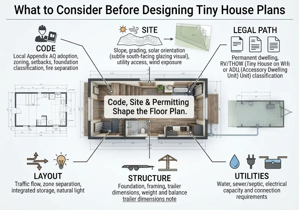 What to consider before designing tiny house plan