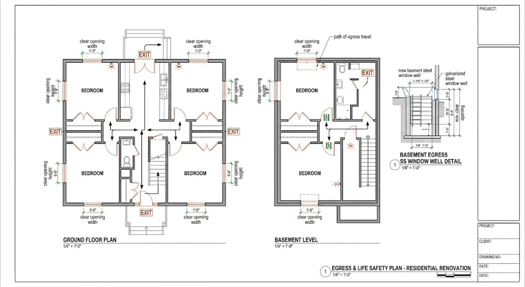 Egress & Life Safety Documentation