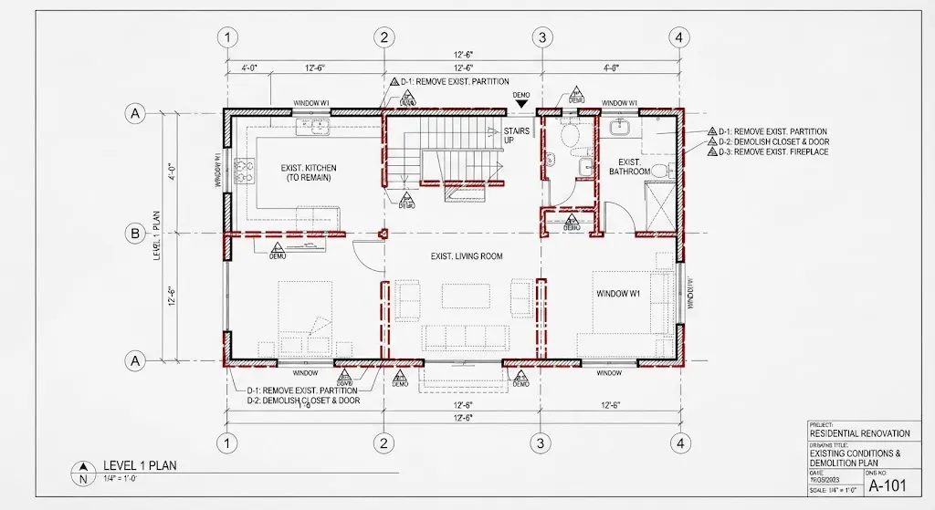 Existing Conditions & Demolition Plan