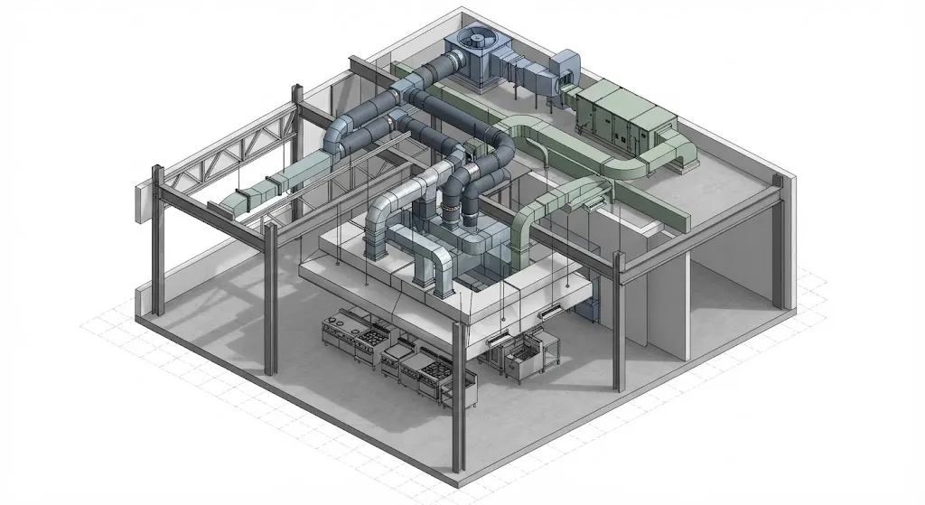 Kitchen Exhaust & Makeup Air Calculation