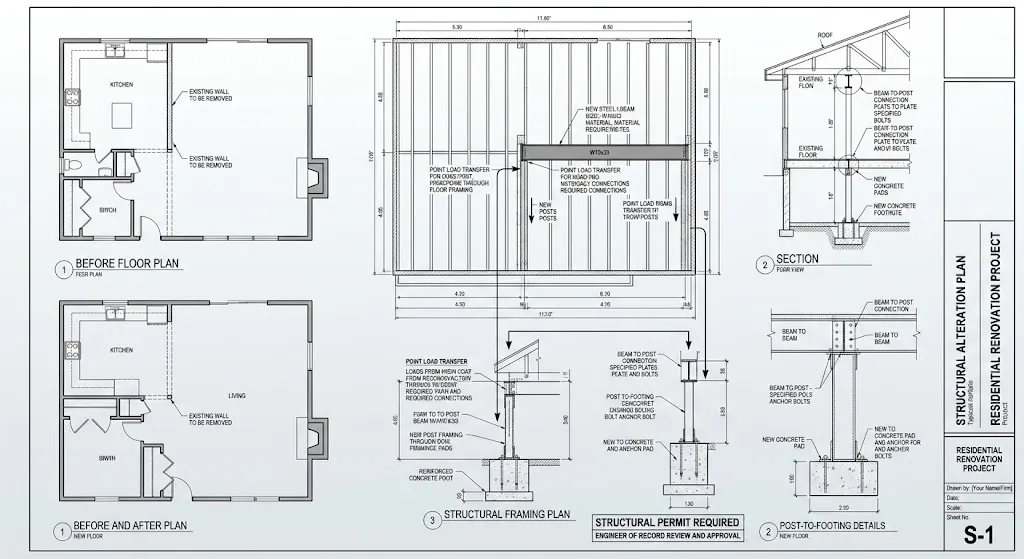 Load-Bearing Wall Removal