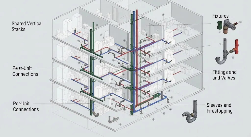 Multi-Family Residential plumbing design
