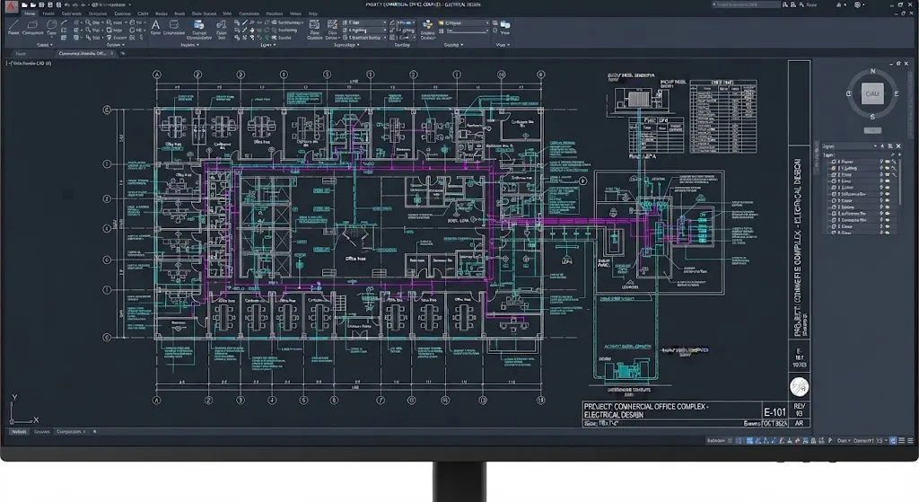 Office Buildings electrical work