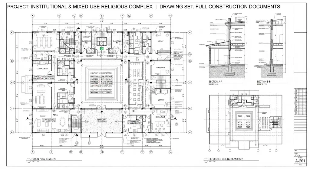 Religious Buildings-Institutional & mixed use
