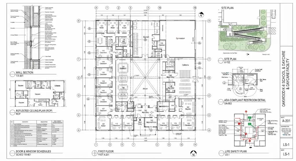 Schools & Daycare Facilities-Institutional & Mixed use