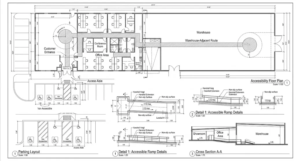 Showroom & Light Industrial Office