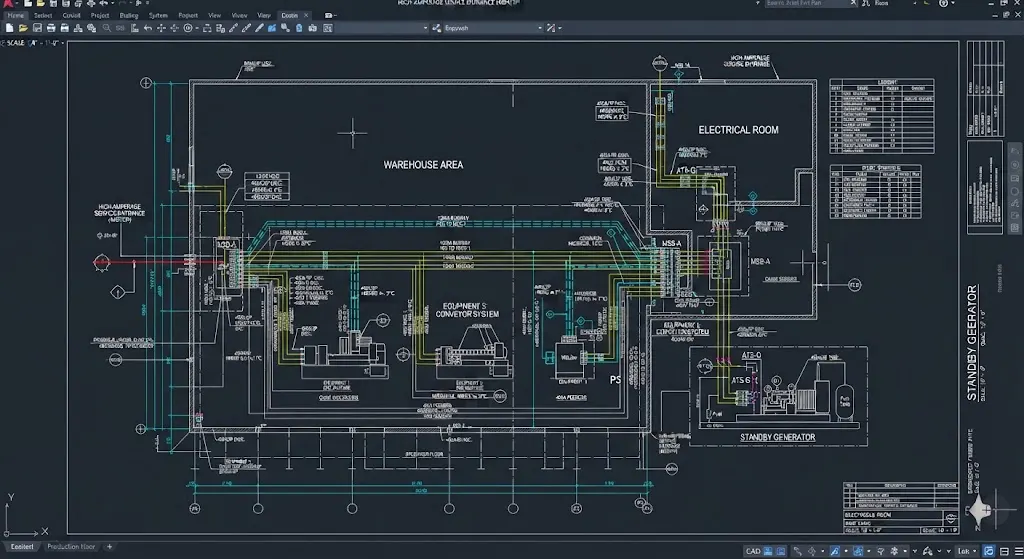 Warehouses & Industrial Facilities electrical