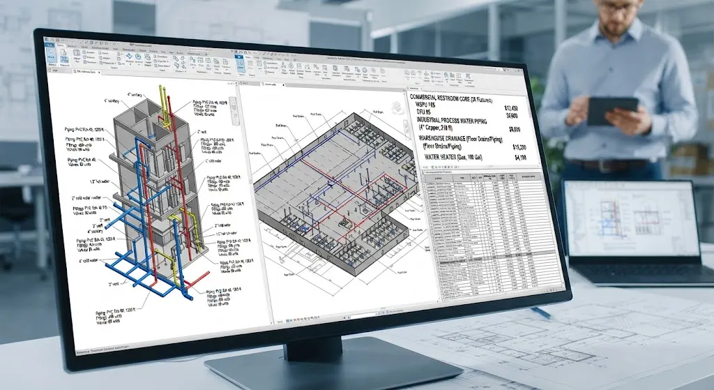 Warehouses & Industrial Facilities plumbing design