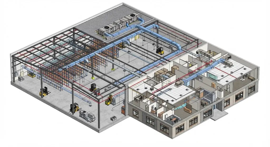 Warehouses with Office Build-Out
